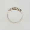 Ring in Duble Plate with Details on Top