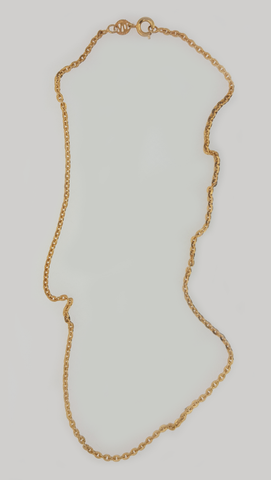 Link Chain Necklace in Yellow Gold Filled