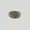 Ring in Duble Plate St Benedict Seal