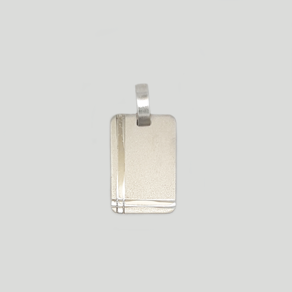 Medal Pendant in Silver 925