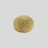 Bombe Ring in Aged Yellow Gold Filled