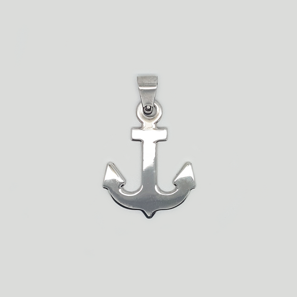Anchor Pendant in Stainless Steel