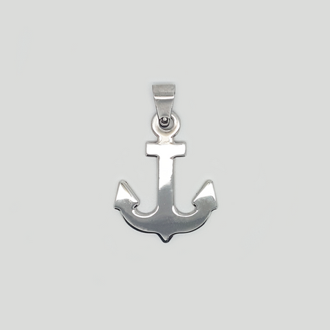 Anchor Pendant in Stainless Steel