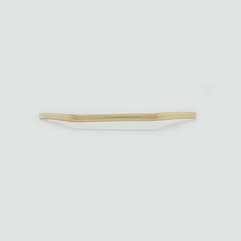 Hexagonal Bangle Bracelet in Yellow Gold Filled
