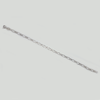 Figaro Chain 1x1 Bracelet in Yellow Gold Filled