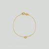 Bracelet in Yellow Gold Filled with Ball