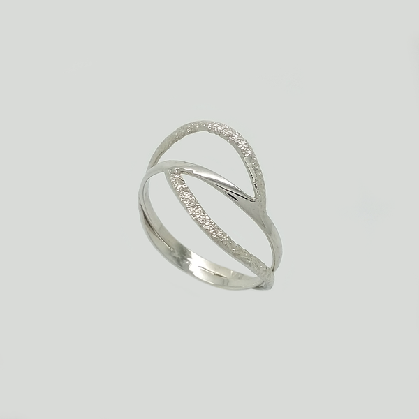 Ring in White Gold Filled