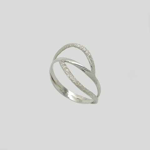 Ring in White Gold Filled