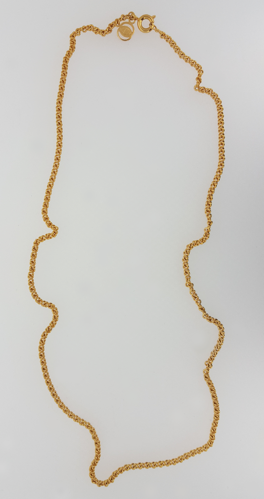 Eight Chain Necklace in Yellow Gold Filled