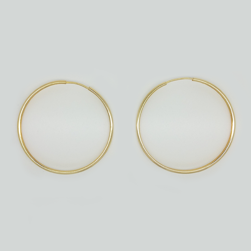 Hoop Earrings in Yellow Gold Filled