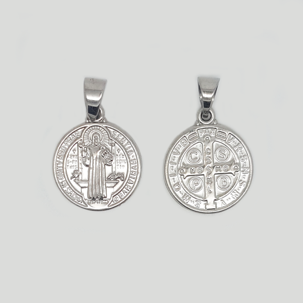 Jesus Medal Pendant in Stainless Steel