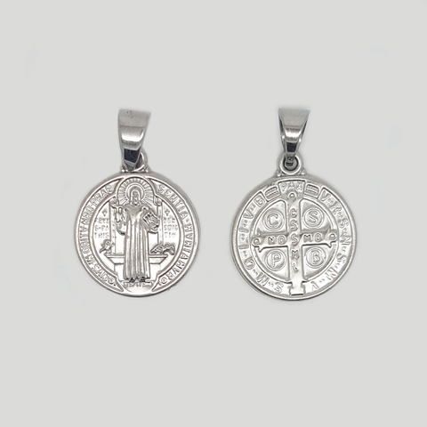 Jesus Medal Pendant in Stainless Steel