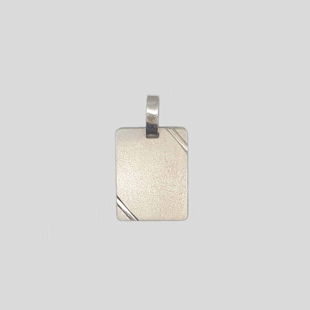 Medal Pendant in Silver 925