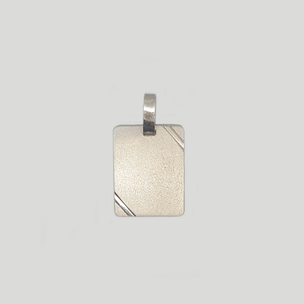 Medal Pendant in Silver 925
