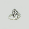 Hippocampus Ring in Aged Silver