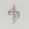 Ring in White Gold Filled with Eight Branches & Gemstones