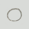 Bracelet Sizable in Stainless Steel with Gemstones