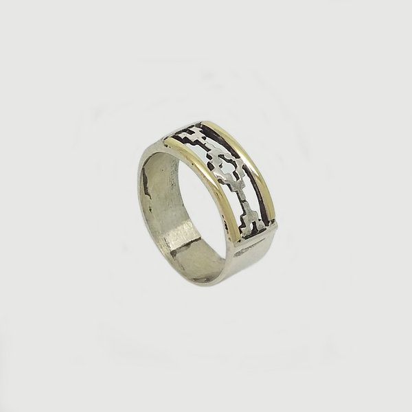 Band in Duble Plate with Details on Top