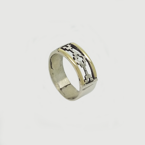 Band in Duble Plate with Details on Top