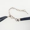 Organza Choker in Aged White Gold Filled