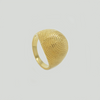 Bombe Ring in Yellow Gold Filled
