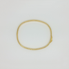 Hinged Bangle Bracelet in Yellow Gold Filled
