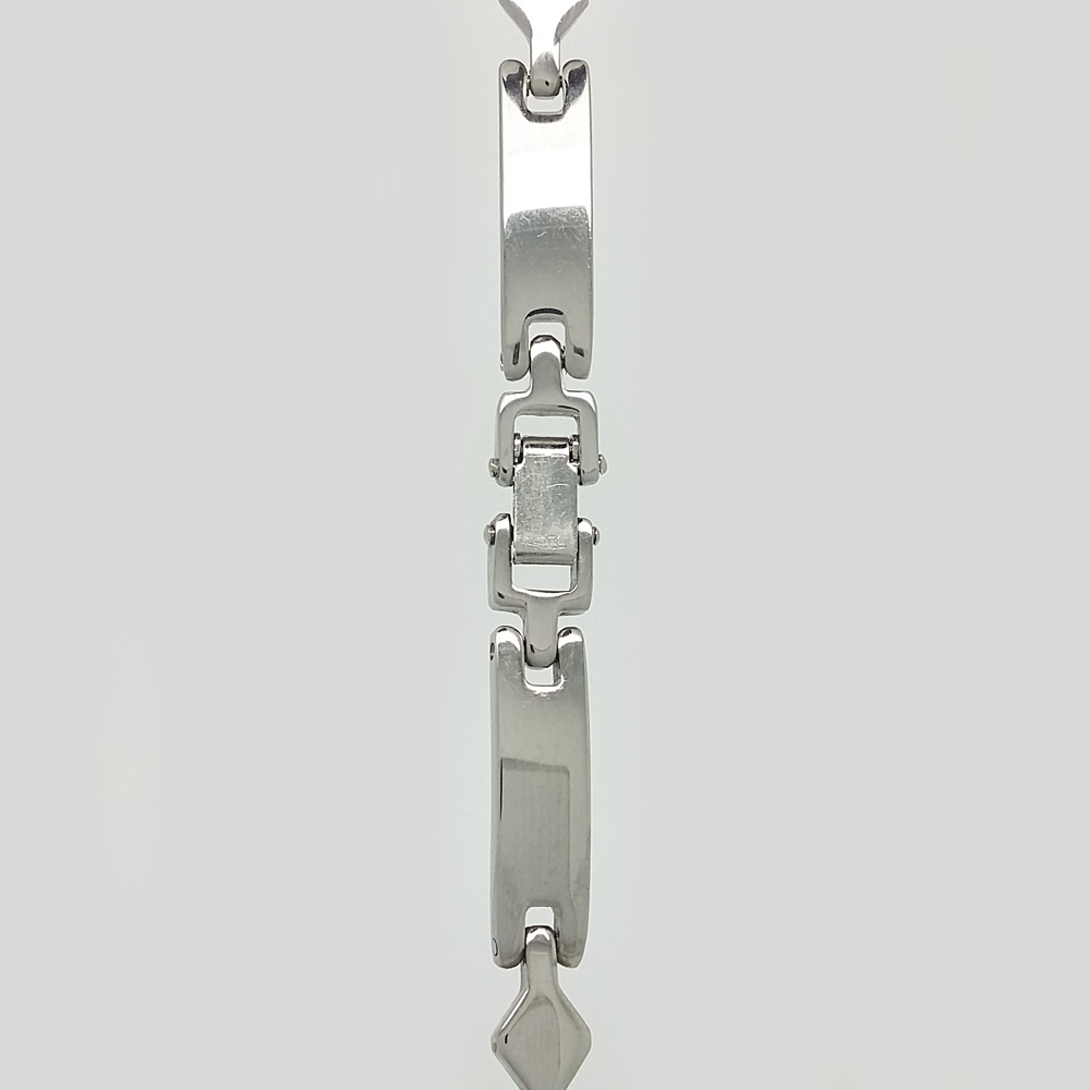 Bracelet Rectangle Links in Stainless Steel