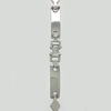 Bracelet Rectangle Links in Stainless Steel