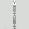 Bracelet Rectangle Links in Stainless Steel