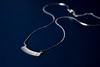 Mother & Daughter Necklace in Silver Filled