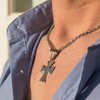 Malta Cross Stainless Steel Pendant Silver