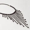 Set Choker & Bracelet with Chains and Beads