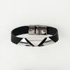 Band in Leather & Stainless Steel