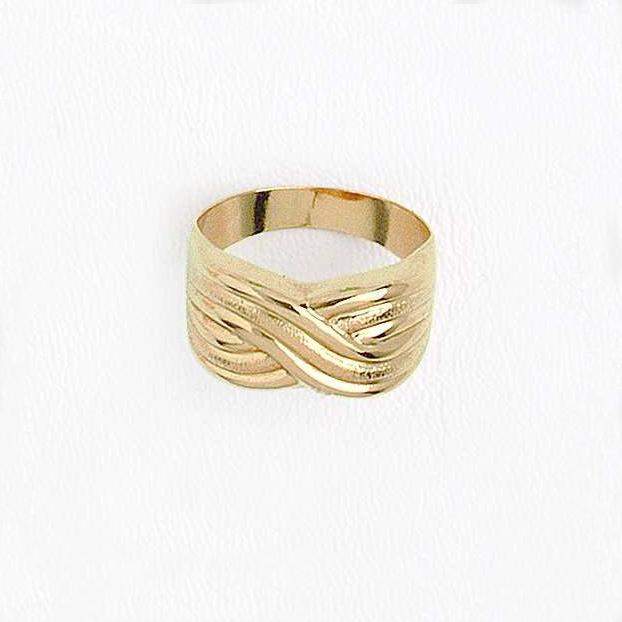 Band Ring in Yellow Gold Filled
