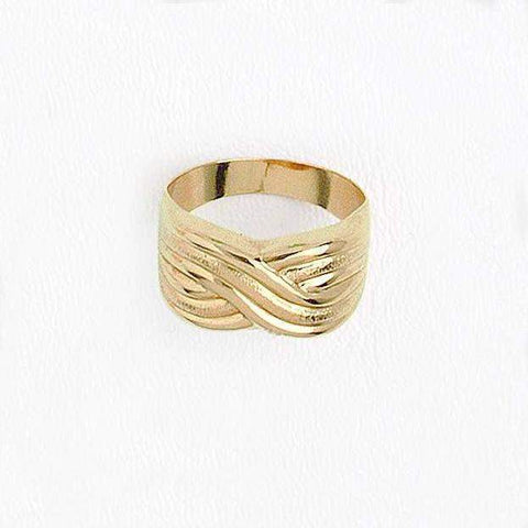 Band Ring in Yellow Gold Filled