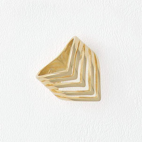 Arrow Ring in Yellow Gold Filled