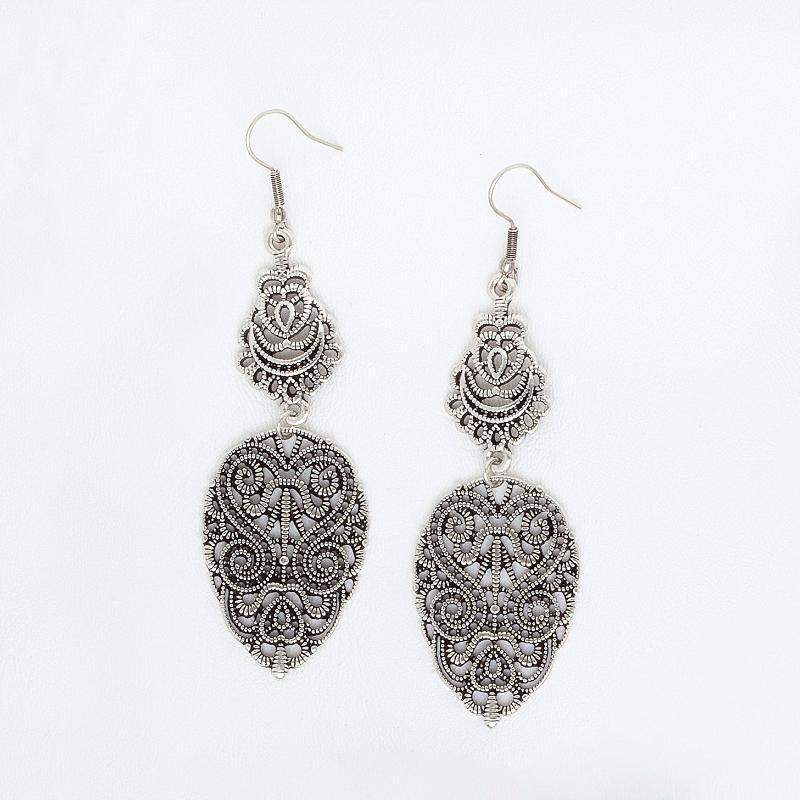 Filigree Earrings in Aged Gold Filled