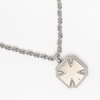 Malta Cross Neckalace in Stainless Steel