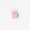 Charm in White Gold Filled with Enamel