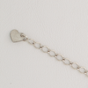 Bracelet in White Gold Filled with Turquoise Gemstones
